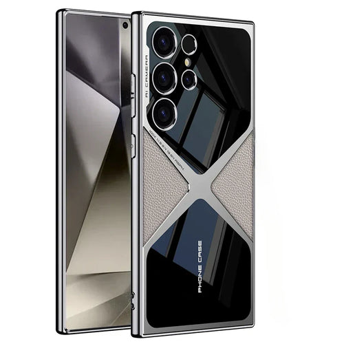 Sandsberg | Stoßfeste Leder-Handyhülle für Samsung Galaxy