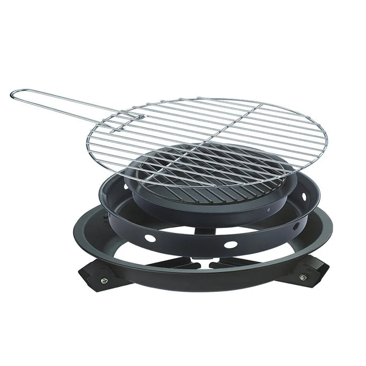 Portabler Antihaft Elite Abenteuer Campinggrill | Karnz