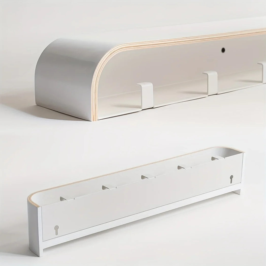 NordicHide Rack Wandkleiderschrank mit Regal & versteckten Haken Karnz