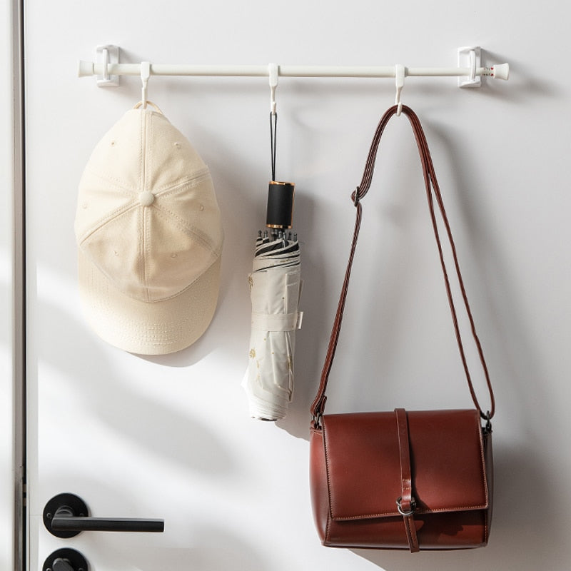 Punch-Free Handy Hook AdjustaKarnze Rod Holder