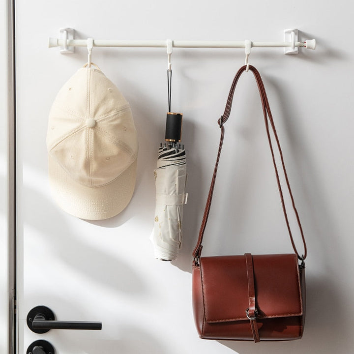 Punch-Free Handy Hook AdjustaKarnze Rod Holder
