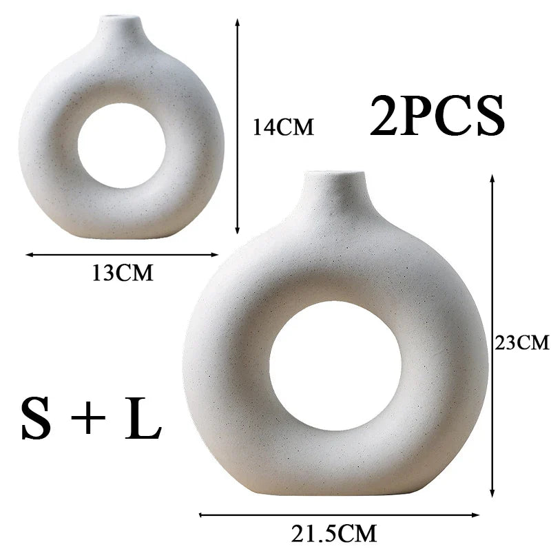 Halo Vase 2-teil Set Karnz