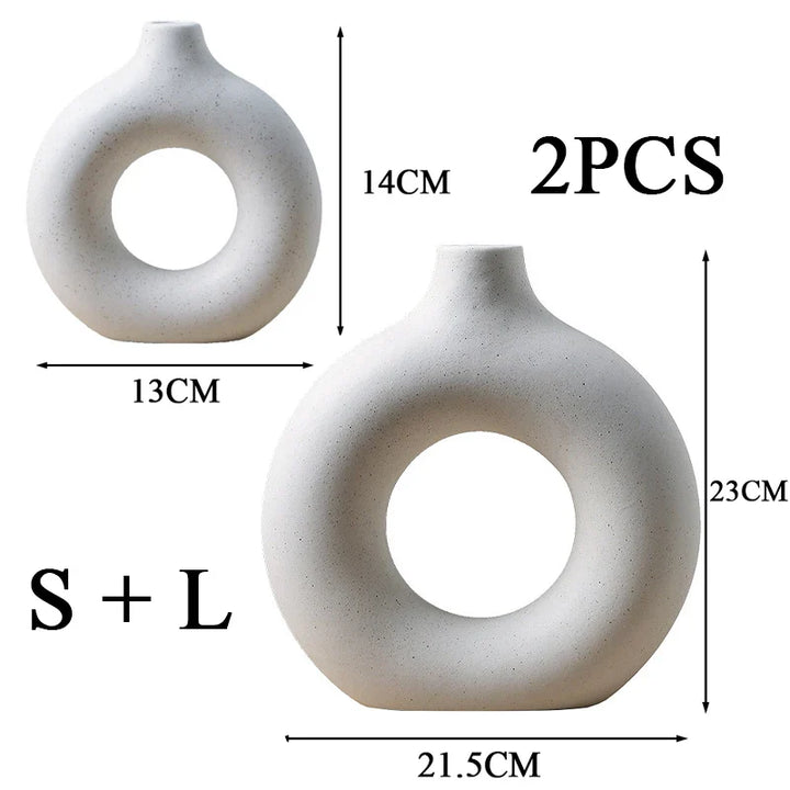 Halo Vase 2-teil Set Karnz