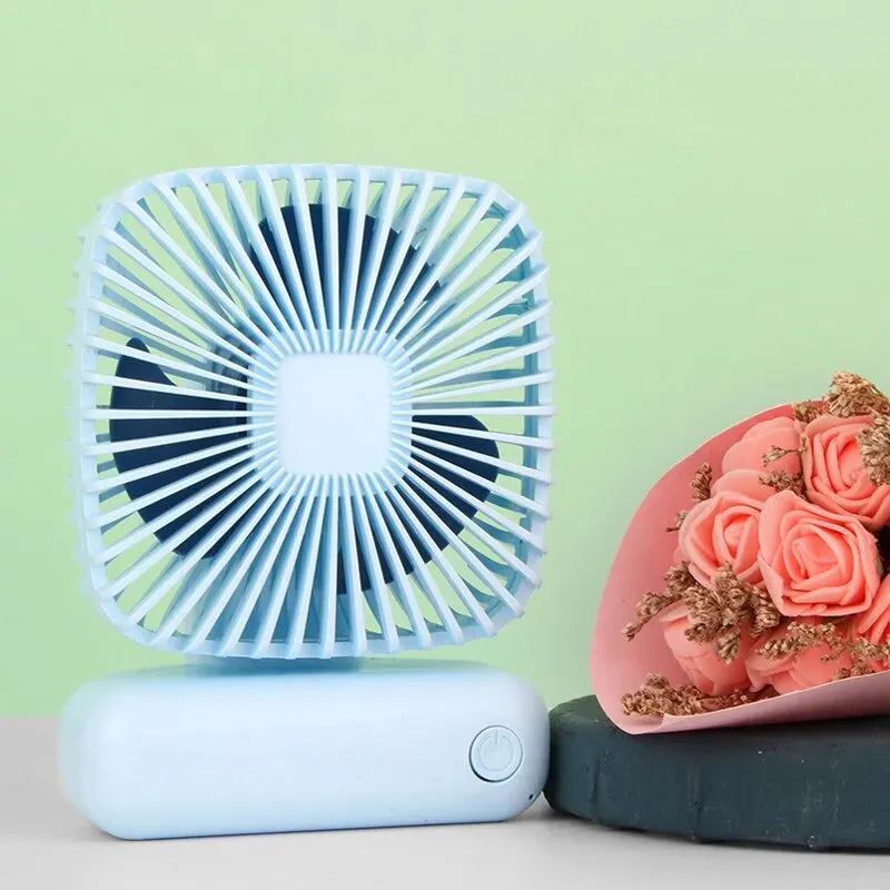 Mini Handheld USB Ventilator: Tragbare Drei-Geschwindigkeits-Kühlung für Auto, Zuhause, Büro und den Einsatz im Freien - Leises und einfaches Design | Karnz