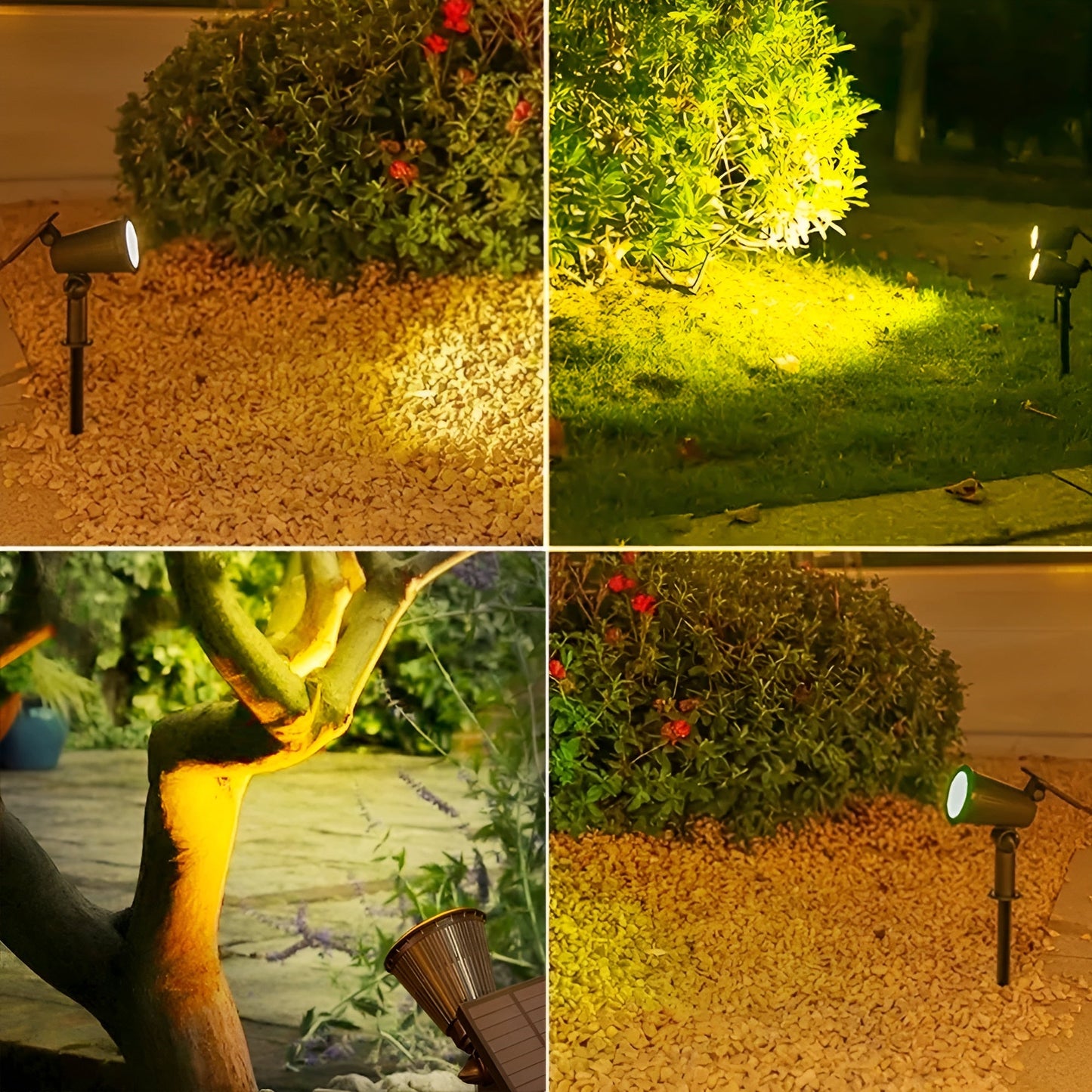 Solar Gartenlicht – Wetterfest & Energiesparend | LED Außenbeleuchtung für Garten & Terrasse | Karnz