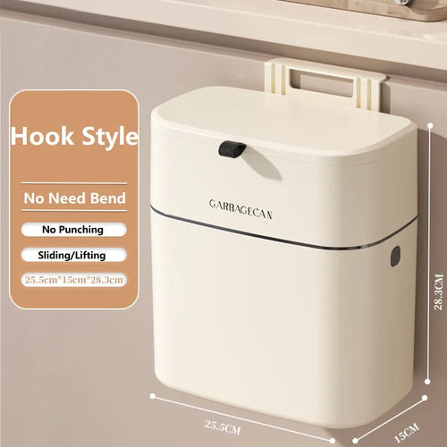 Space-Saver Hängender Home Mini Müllbehälter | Karnz