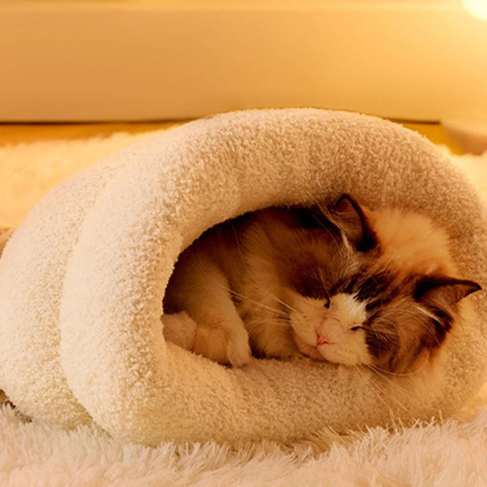 3-Schichten Haustier-Schlafsack für Katzen & kleine Hunde Karnz