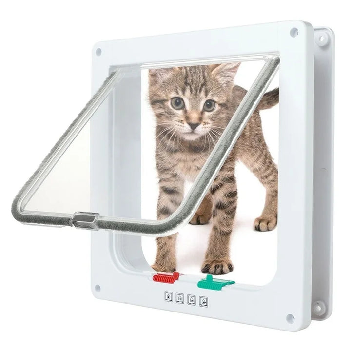 4-Wege Haustür für Katzen und Hunde Karnz