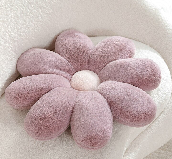Fluffy Daisy Kissen - Pastell | Karnz