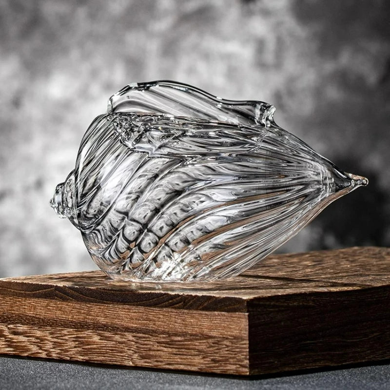 Conch Shell Glas 2-teil Set Karnz