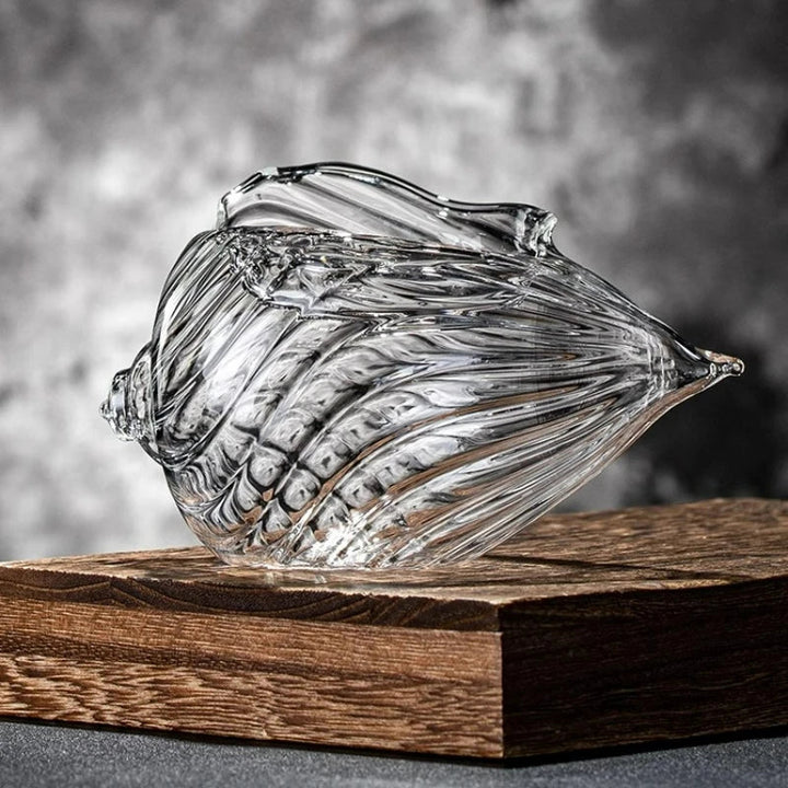 Conch Shell Glas 2-teil Set Karnz
