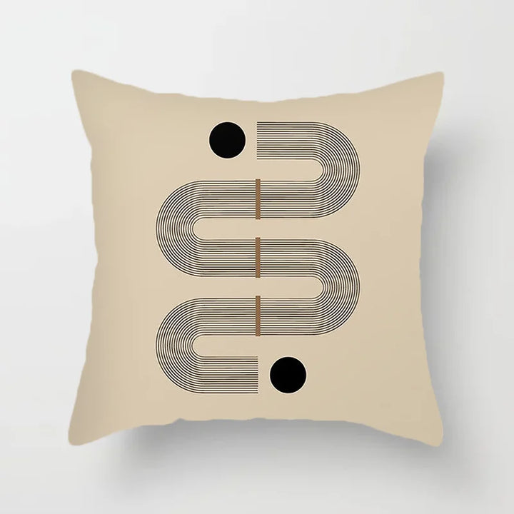 Moderne Kunst Abstraktes Muster Dekokissenbezüge Kreative Linien Sofa Stuhl Kissenhüllen Dekokissen Fall Home Office Dekor | Karnz
