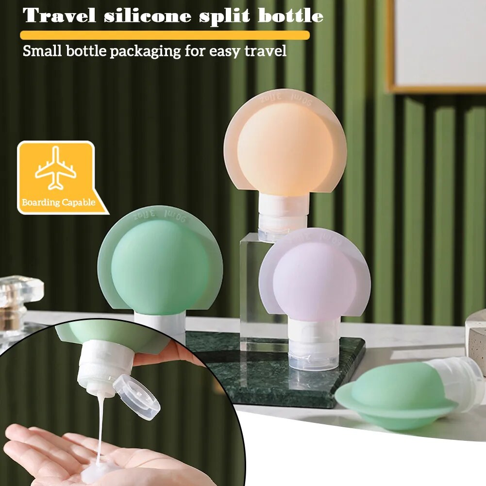 Auslaufsichere Silikonquetschflasche Reiseflüssigkeitsdispenser | Karnz