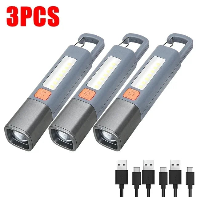 Ultra-Helles Long Shot USB wiederaufladbare Taschenlampe | Karnz
