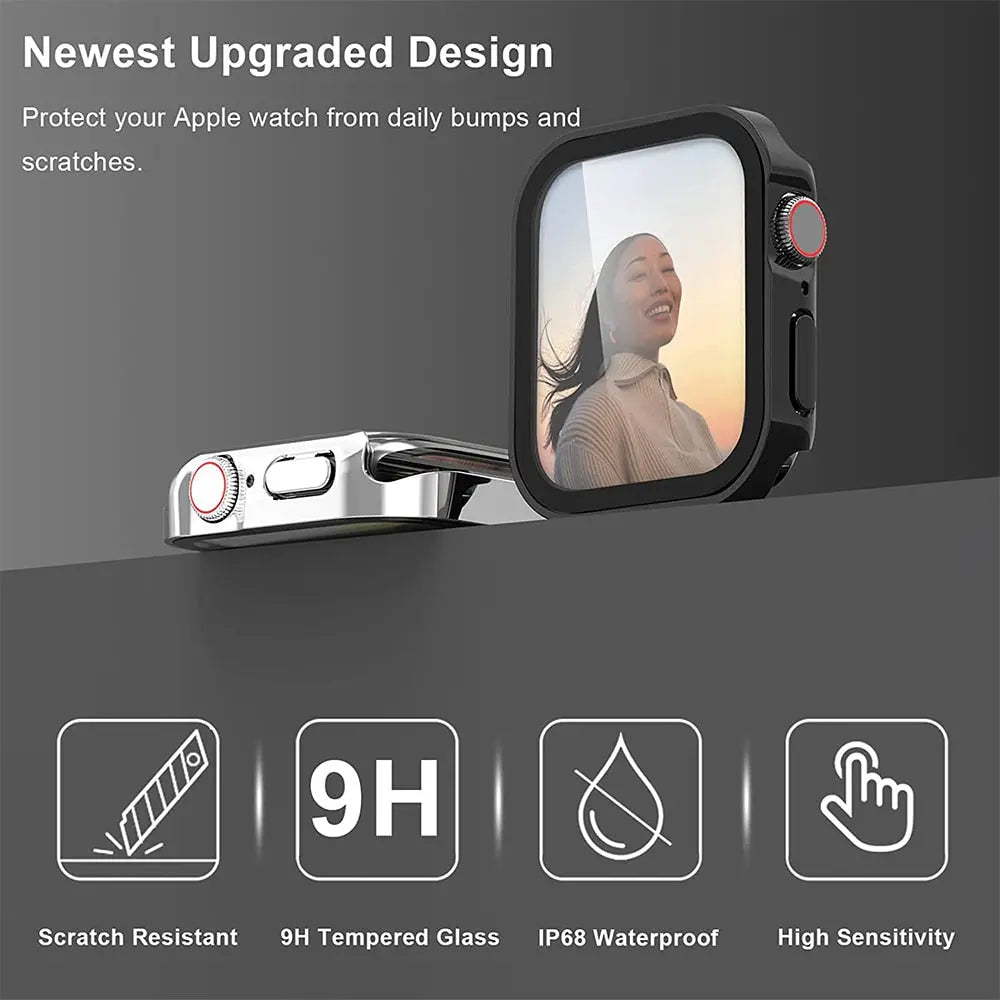 Pinnacle Premiere Apple Watch Bildschirm Schutzcase