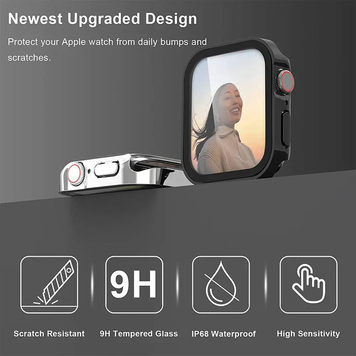 Pinnacle Premiere Apple Watch Bildschirm Schutzcase