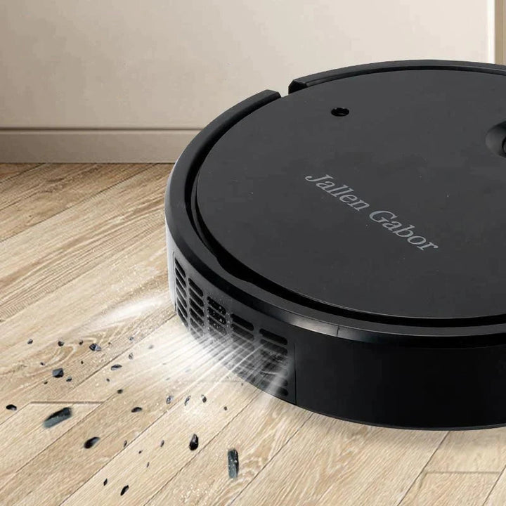 Karnz | Cleanoro S6 Robotstaubsauger | Kompakt & Intelligent | Für Tierhaare, Harte Böden & Teppiche | 2h Laufzeit