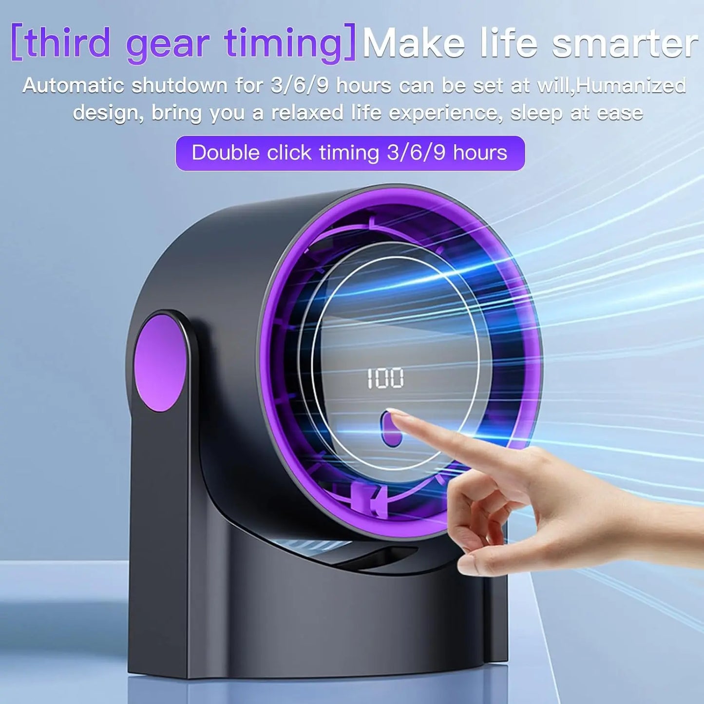 Smart Desktop Electric Fan | Karnz