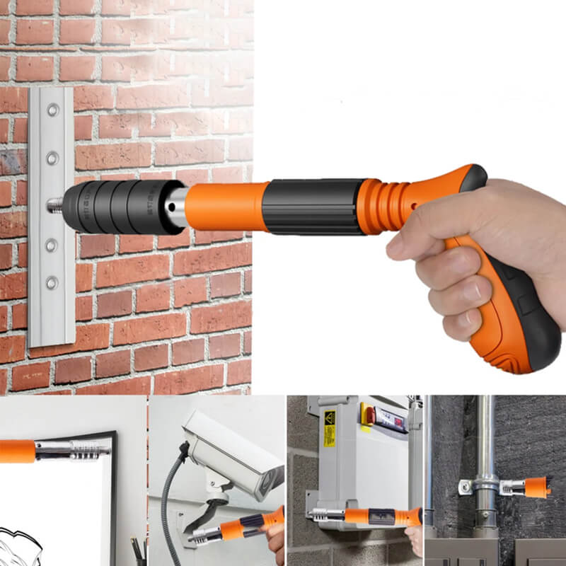 Karnz | PowerShot Betonnagelpistole | Präzises und Effizientes Nageln für Beton und Stahl