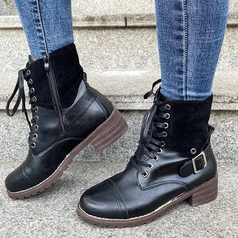 Amalthea Vintage Knöchelstiefel