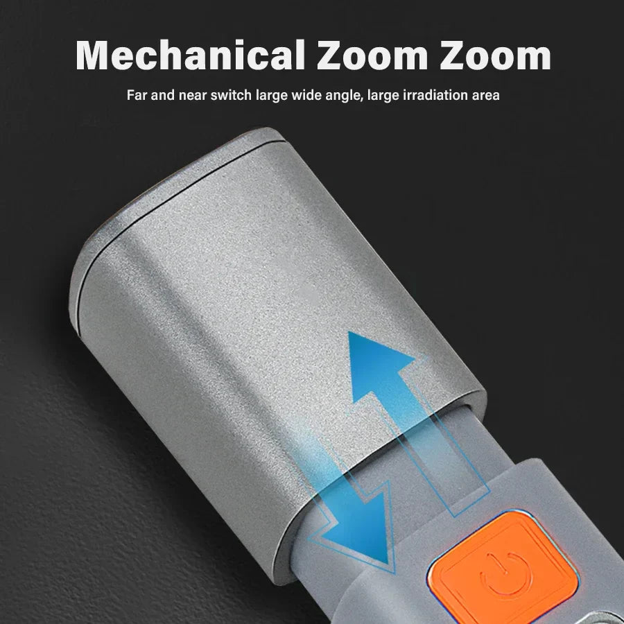 Ultra-Helles Long Shot USB wiederaufladbare Taschenlampe | Karnz