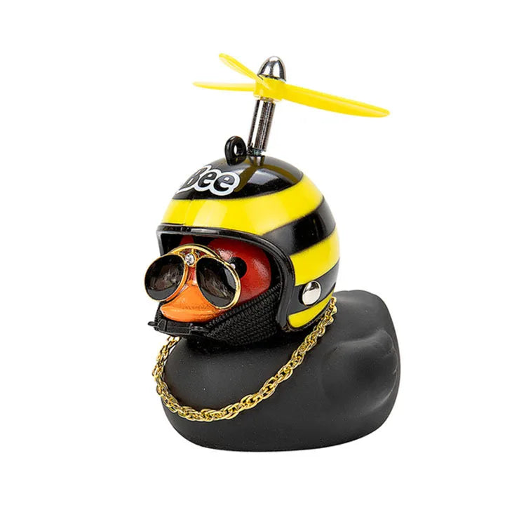 Sandsberg Enten Fahrradklingel mit Helm