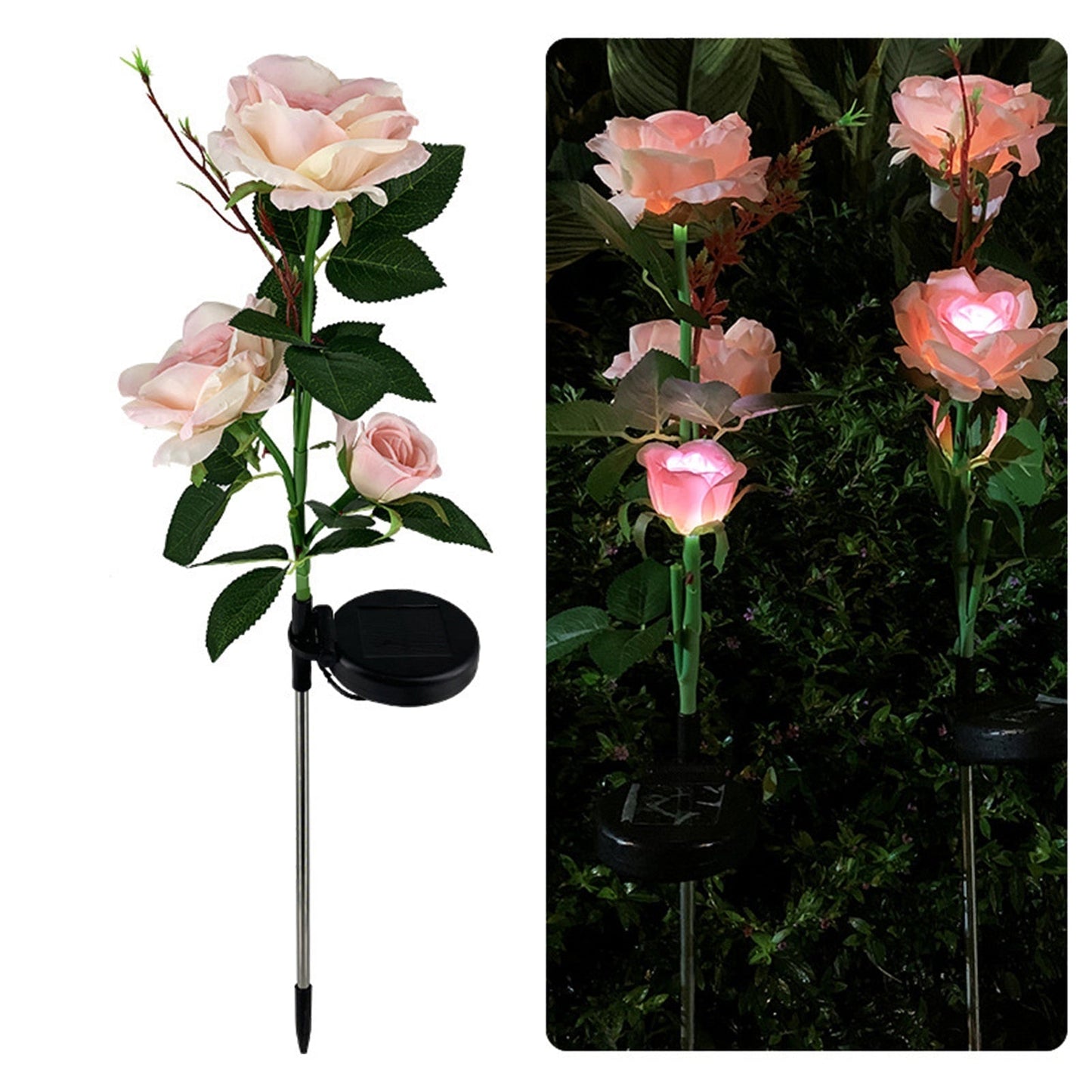 LED Solar Rose Decorative Light | Karnz
