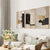 Schwarz Beige Gold Farbblock Abstrakte Wandkunst Fine Art Leinwanddrucke Moderne Bilder Für Wohnzimmer Schlafzimmer Zeitgenössische Inneneinrichtung | Karnz