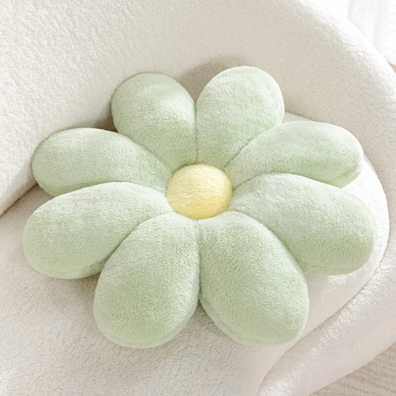 Fluffy Daisy Kissen - Pastell | Karnz