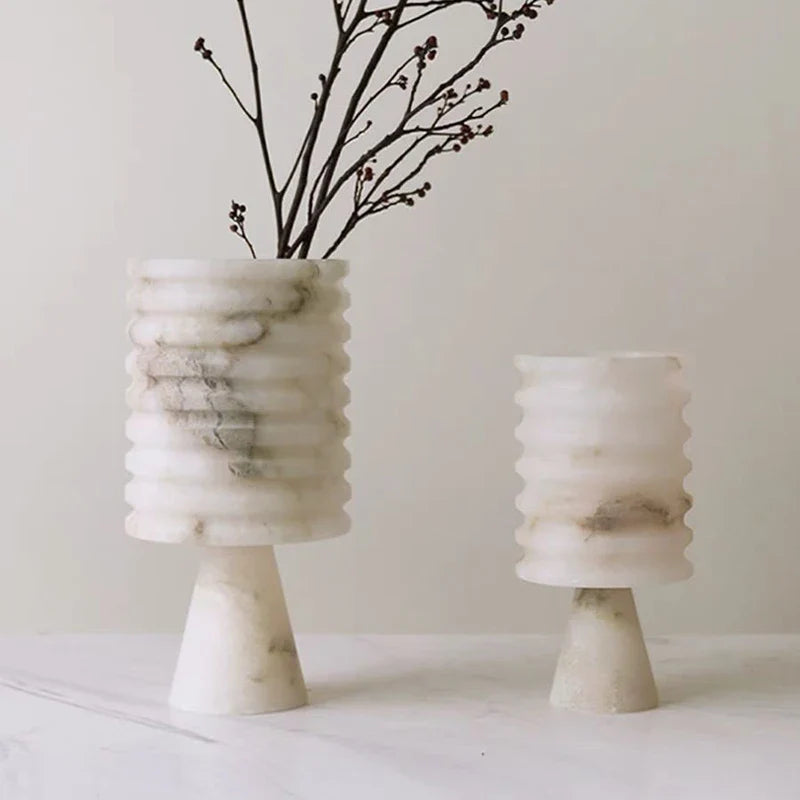 Weißer Onyx Blumenstrauß Karnz