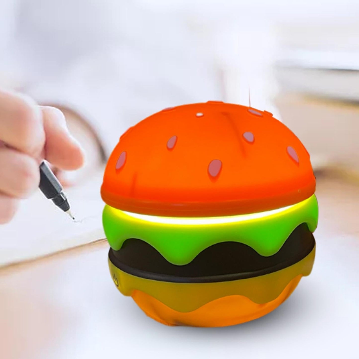 Karnz | Faltbare Drahtlose Einzigartige Hamburger Tischlampe