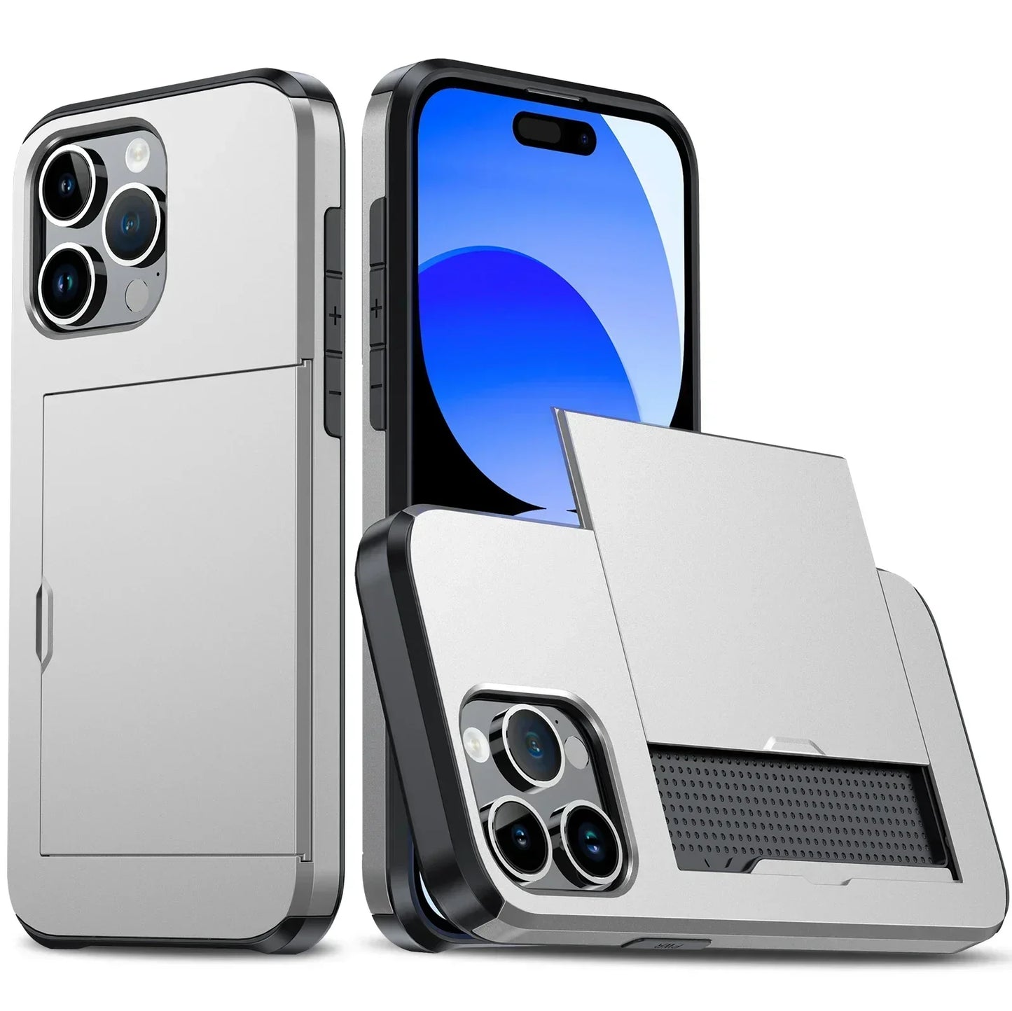 Sandsberg | iPhone-Hülle mit Kartenhalter | Schlankes Schutz- und Wallet-Design