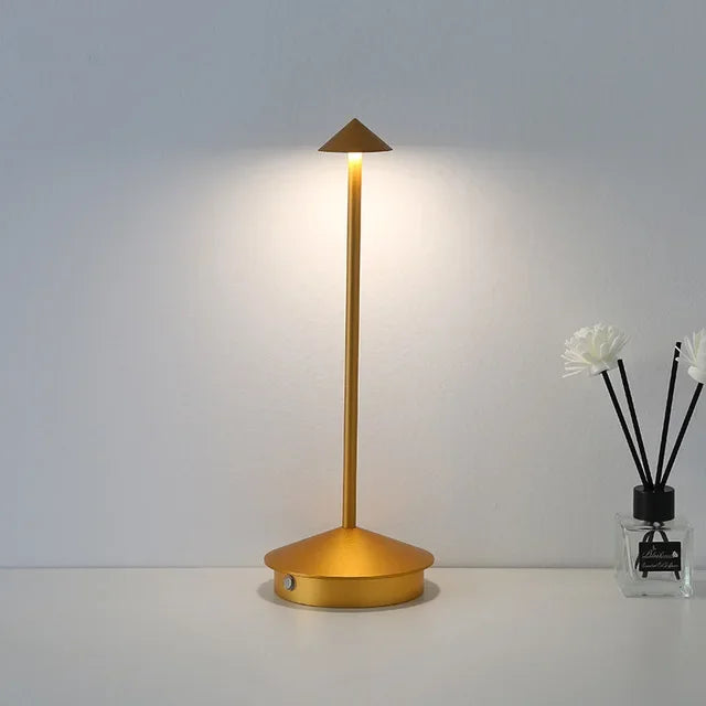 Karnz | Wiederaufladbare Tischlampe Kreative Esszimmer Touch Led Hotel Bar Kaffee Pina Pro Tischlampe Lampada Da Tavolo Dekorative Schreibtischlampe