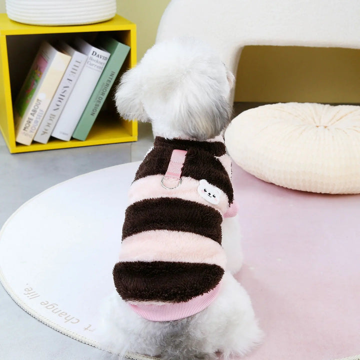 Wärmer Fleece-Hundepullover für kleine Hunde Karnz