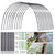 Karnz | Plantura FlexGrow Gartenbügel-Set aus Fiberglas | DIY Pflanztunnel für Hochbeete & Frühbeet | Rostfrei & Wiederverwendbar | Inkl. Steckverbinder
