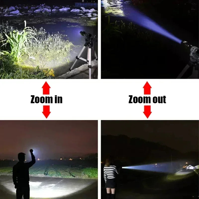 Mini Taktische Camping Wiederaufladbare Taschenlampe | Karnz