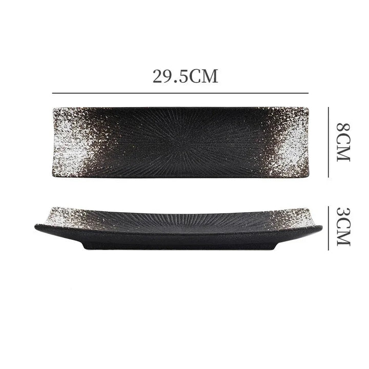 Minimalistische Sushi Teller Karnz