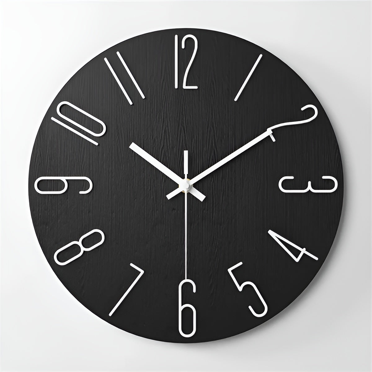 3D-Wanduhr – Modern und elegant | Dekorative Wanduhr für Wohnzimmer und Büro