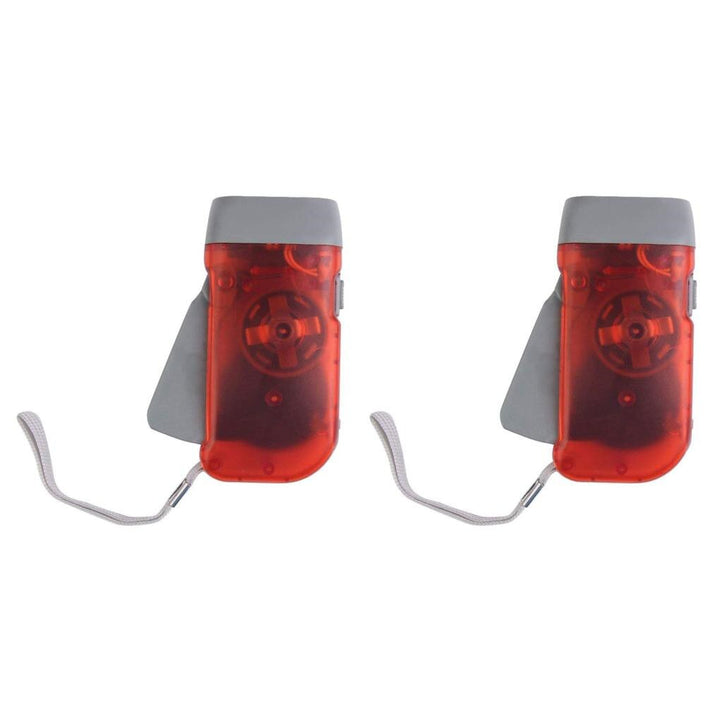 Mini Handkurbel Dynamo Notfall Taschenlampe
