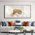 Moderne Ästhetik Abstrakte Sonne & Mond Wandkunst Feine Kunst Leinwanddrucke Bilder für luxuriöses Loft Wohnzimmer Esszimmer Lifestyle Kunst Dekor | Karnz