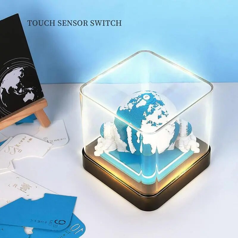 3D Earth Wanderer Kalender Memo Karnzock | Karnz