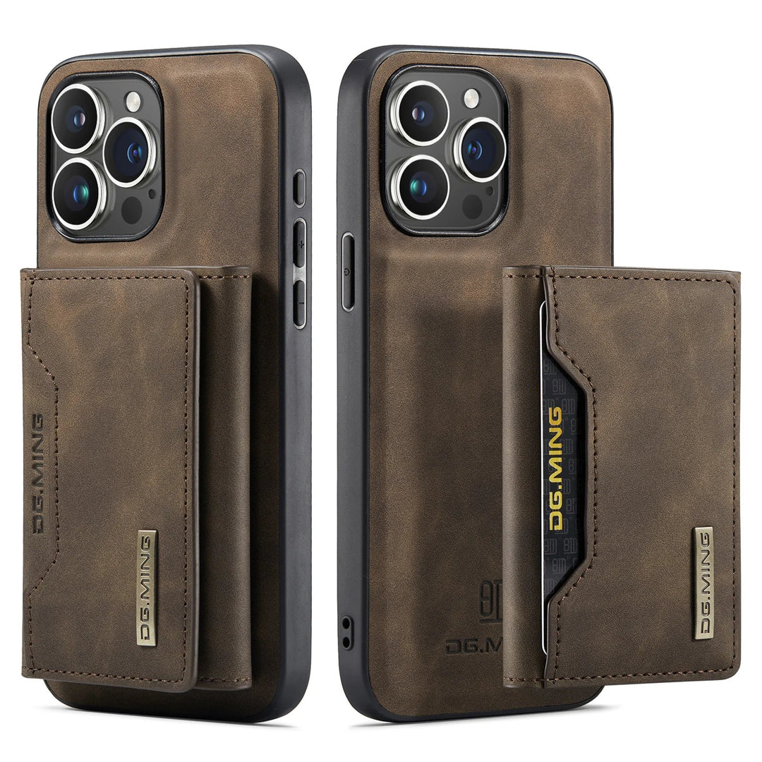 2-in-1 iPhone-Hülle mit abnehmbarer Brieftasche