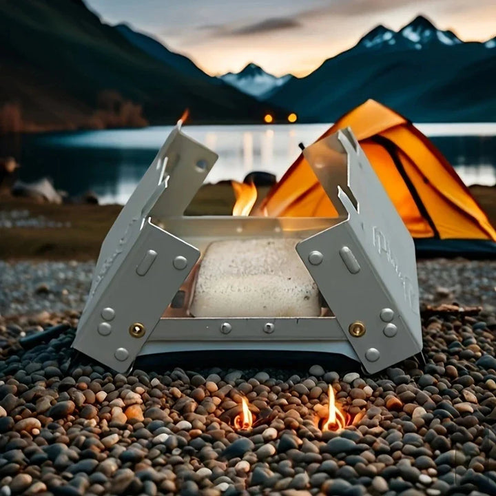 Ultra-leicht faltbarer Eisenholz Taschenbrenner | Karnz
