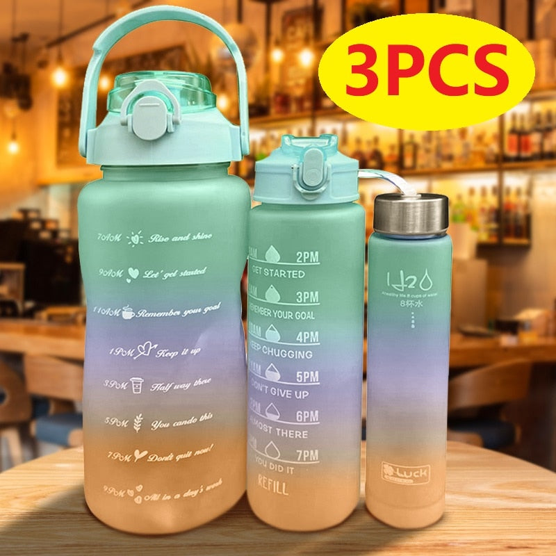 All Day Hydrate Zeit Marker Wasserflasche | Karnz