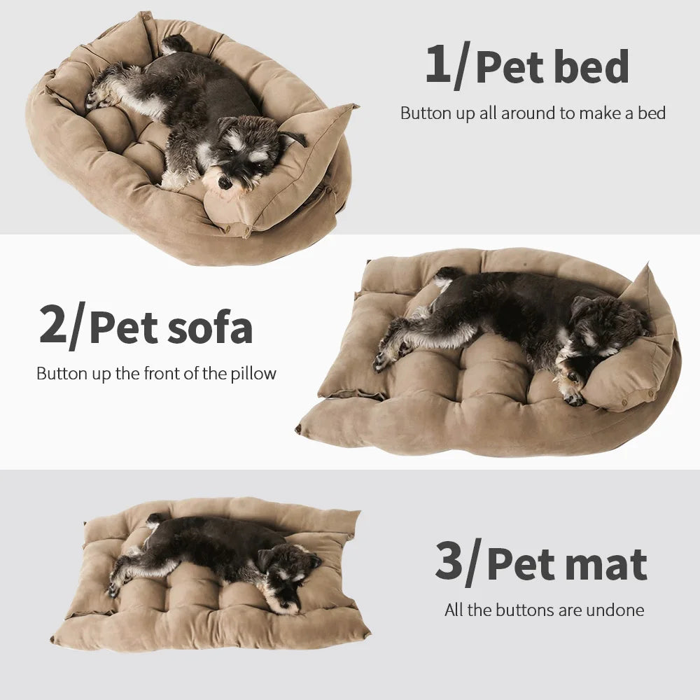 Gemütliches 3-in-1 Bett für Haustiere | Karnz