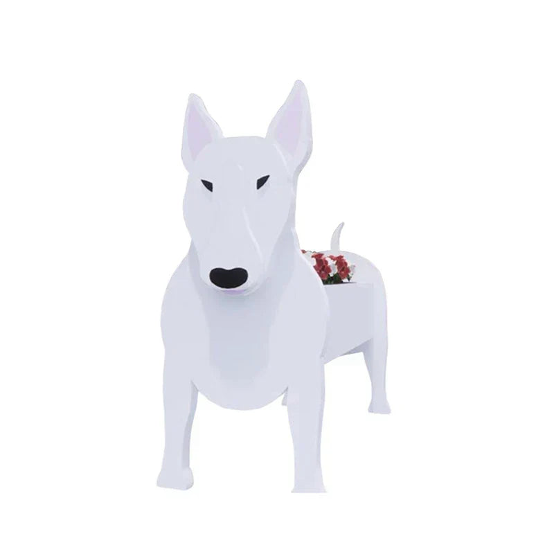 Blumentopf – Pfotenstark – Pflanzgefäß für Hunde – Verschiedene Rassen
