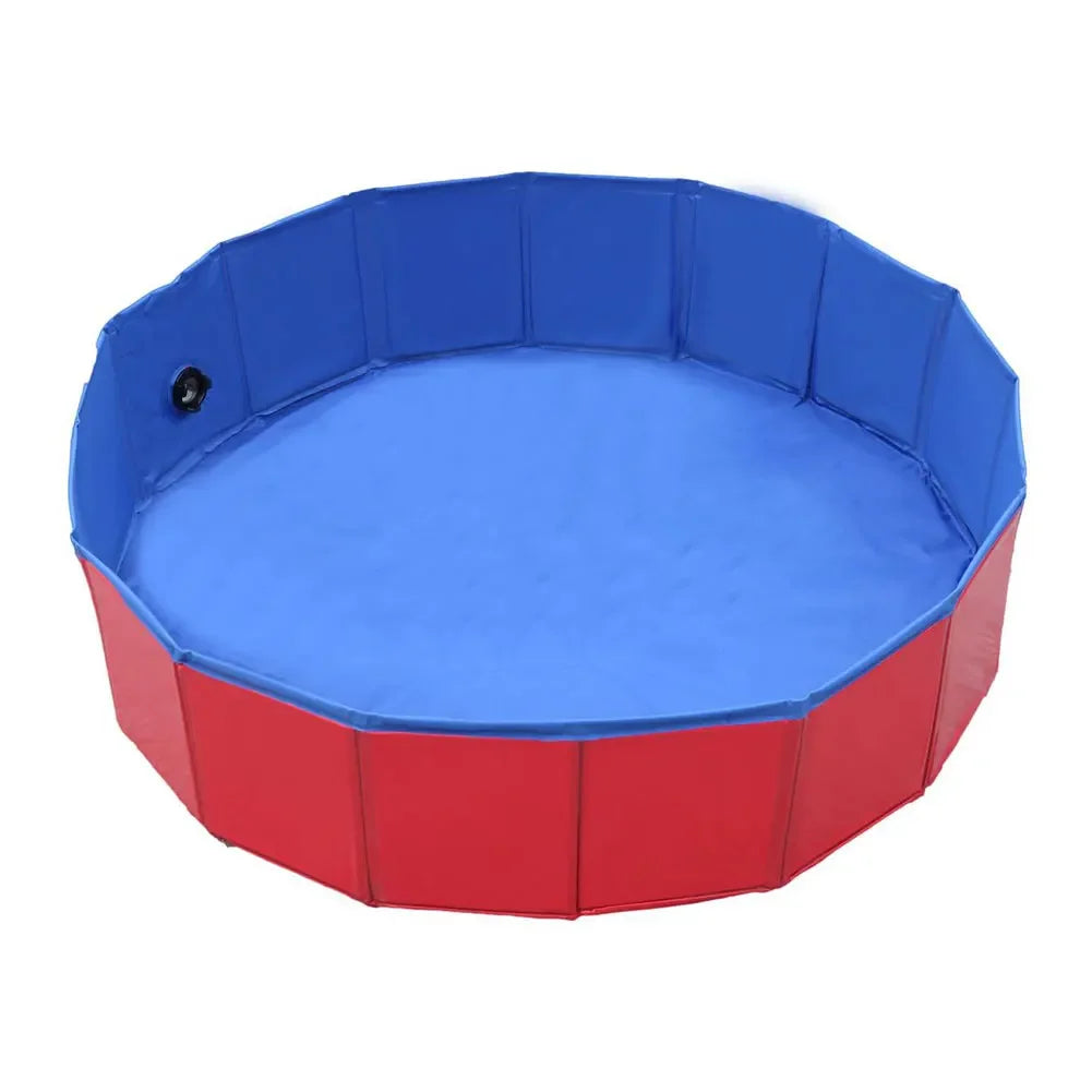 Klappbares PVC-Hundepool mit Ablassventil Karnz