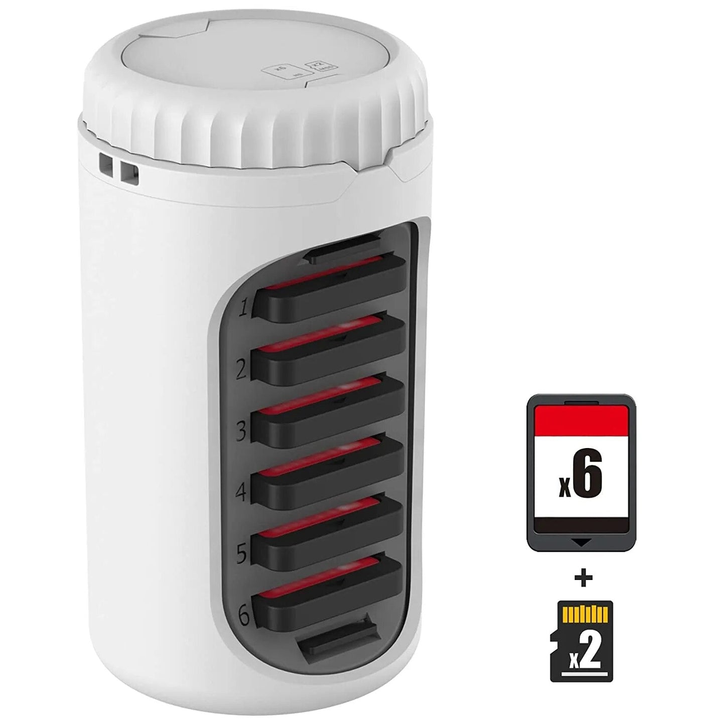 Rotierender Speicherkarte Halter Organizer | Karnz