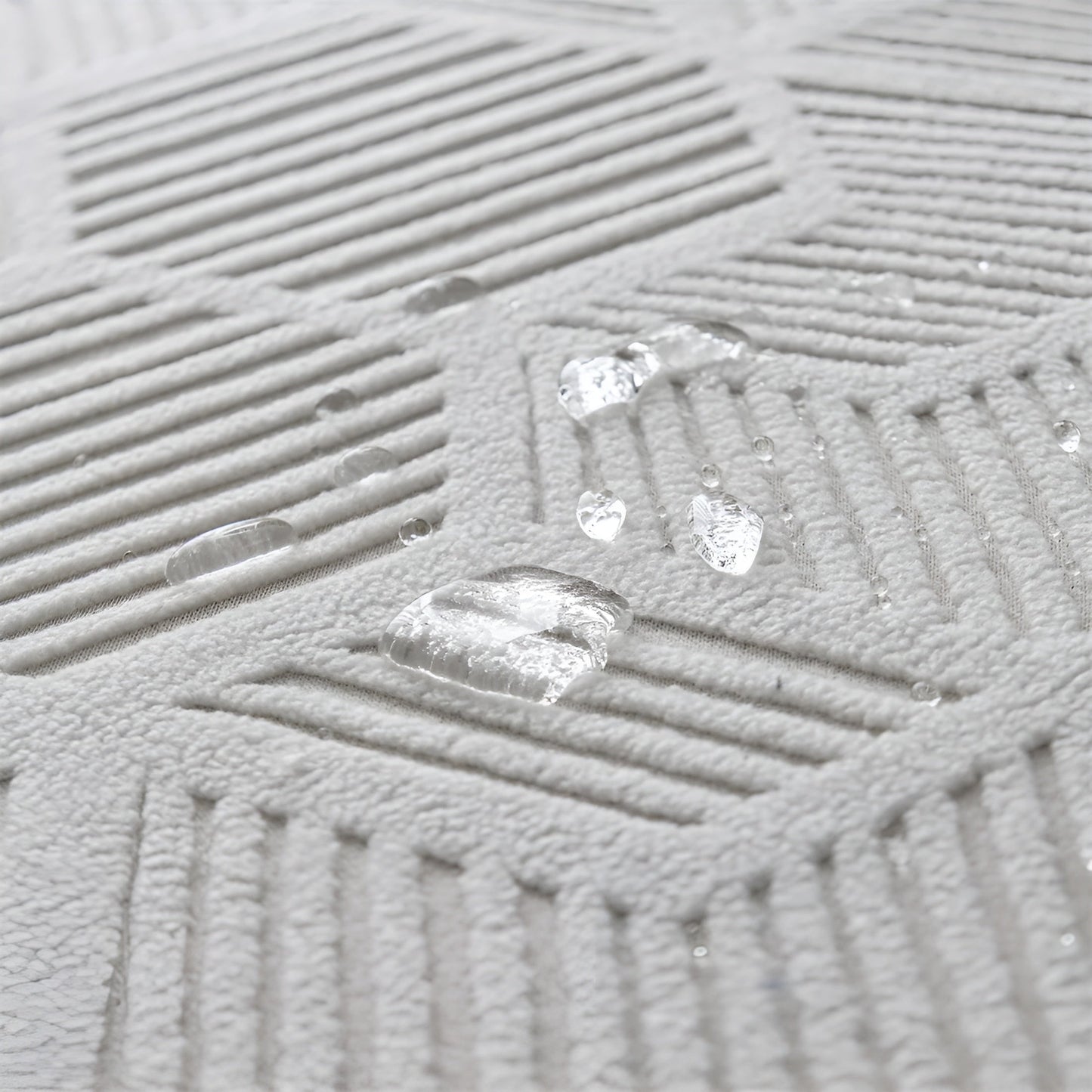 Jacquard-Sofabezug mit geometrischem Muster – weich und haustierfreundlich | perfekt zum Schutz und für gemütliche Wohnräume | Karnz