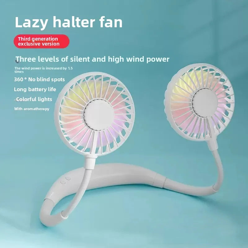 Verstellbarer tragbarer Nacken-Kühlventilator | Karnz